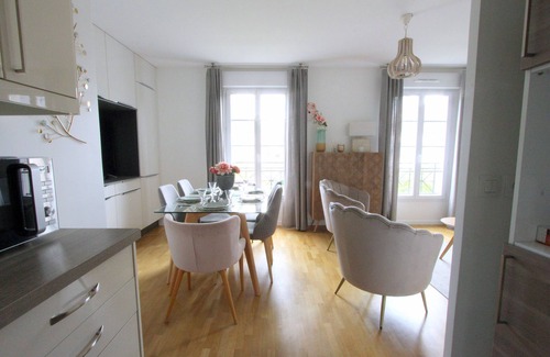 Serris Wohnung | Ideale Wohnung für 6 Reisende Val d'Europe Disneyland BOURBON3