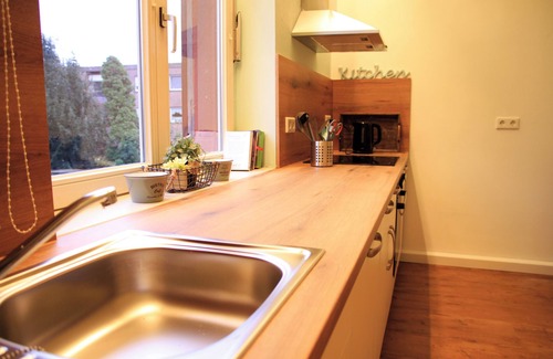 Xanten Wohnung | Idyllische 4-Personen Wohnung mit Dachterrasse in der Villa Kolck