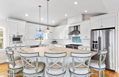 Harvey Cedars Haus | Immaculate Pool/Elevator 5 bedroom, 4 bath home w/outdoor living space/fire pit