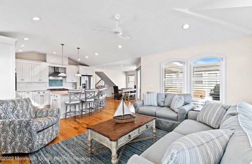 Harvey Cedars Haus | Immaculate Pool/Elevator 5 bedroom, 4 bath home w/outdoor living space/fire pit