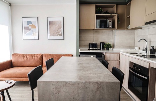 Santiago Wohnung | Incredible 2B1Br Oasis in Nunoa