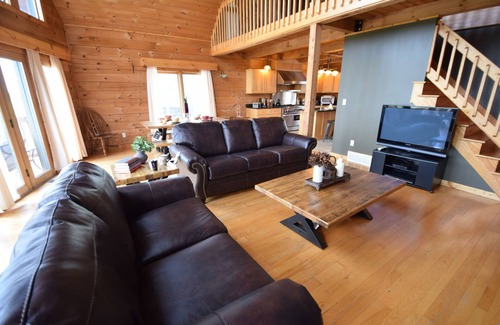 Lakeview Kabine | Indian Hallow Blue Jacket Kabine