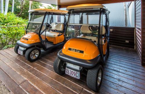 Hamilton Island Haus | Indulge in the Lap of Luxury, Iluka is Your Private Ocean-view Haven on Half an Acre with Infinity Pool and Two Golf Buggies