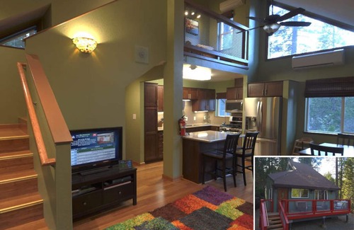 Yosemite West Skihütte | Im Yosemite Nat Park! Neu renoviertes privates 2bd 2ba Haus mit zentraler Klimaanlage