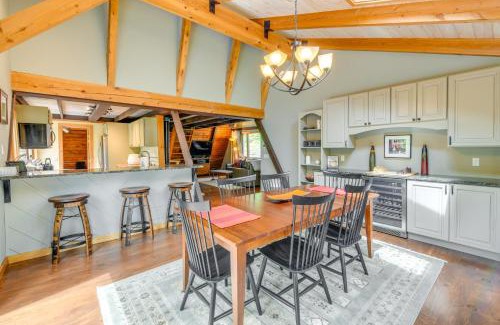 Warren Haus | Inviting A-Frame Cabin with Saltwater Hot Tub!