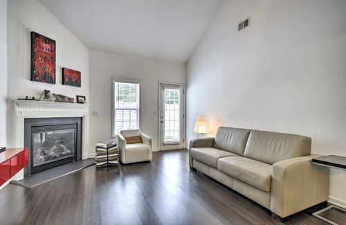 Deep River Haus | Inviting High Point Townhome with Patio and Privacy!