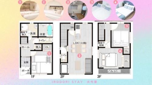 Higashinari Wohnung | Irodori stay 大今里