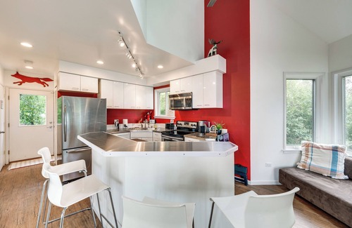 Fox Lake Kabine | Island Retreat on Pistakee Lake: Deck & Gas Grill!