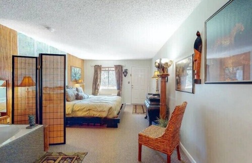 Eureka Springs Historic District Hotel | Jacuzzi Suite 205 at Tradewinds