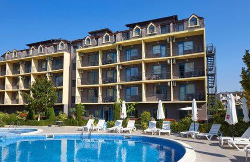 Sunny Beach Wohnung | Jasmine Club Private Family Studio with Pool View