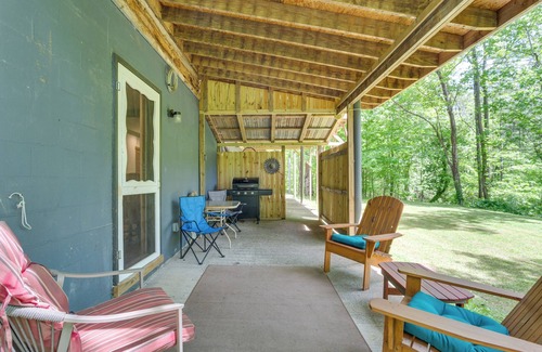 Jasper Wohnung | Jasper Apartment w/ Patio & Creek Access