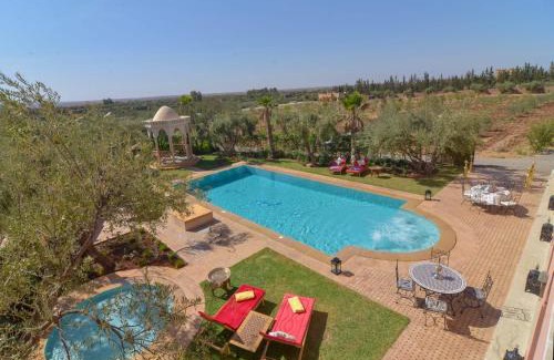 Ghmate Villa | Jnane az Zatr Villa and pool Ourika