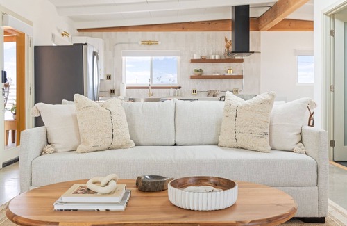 Yucca Valley Haus | Joshua Tree Oasis: Lux Home, Modern Pool & Spa