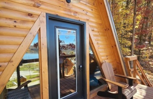 Scio Kabine | Joshua Tree/Unique Lakeview 4 Person A-Frame Cabin