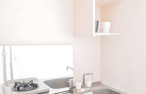 Higashinippori Wohnung | 5 minute walk from JR Nippori" Room 201! Special discount! Chitin! Washing machine! Wifi available/ Renting a newly built room (Room 201)