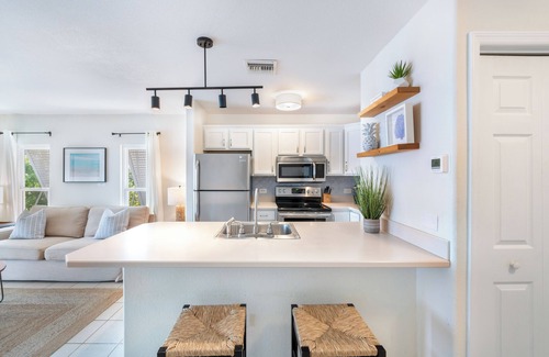Rum Point Eigentumswohnung | "Kaibo Star" for 2 : Cozy 1-BR beachfront condo with Pool in Kaibo / Rum Point !