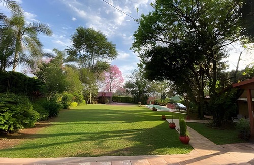 Obera Eigentumswohnung | KatyArte cabañas con piscina entrando a Oberá