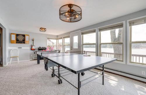 Bronson Haus | Kayaks, Rowboat and Game Room - Gilead Lake Getaway!