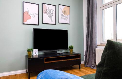 Eutritzsch Wohnung | Kernsaniert-Küche-WIFI-Designerbad-Netflix