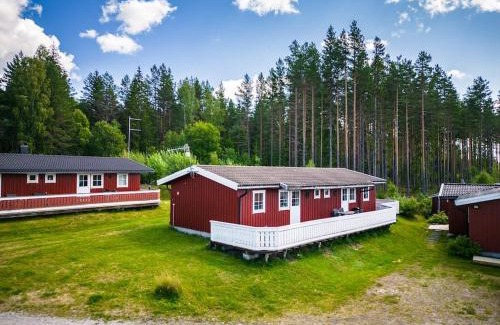 Hagfors Municipality Skihütte | Långrösta; Ruime blokhut grenzend aan bos