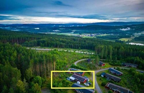 Hagfors Municipality Skihütte | Långrösta; Ruime blokhut grenzend aan bos