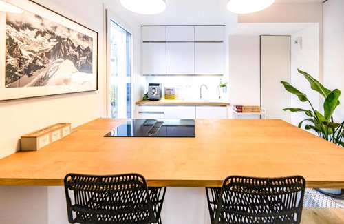 Vaires-sur-Marne Wohnung | L'Olympique: appartement cosy, vue canal grande terrasse et parking