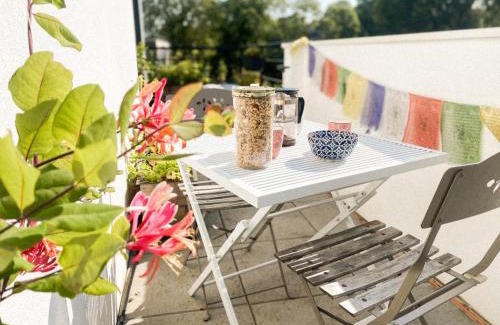 Vaires-sur-Marne Wohnung | L'Olympique: appartement cosy, vue canal grande terrasse et parking