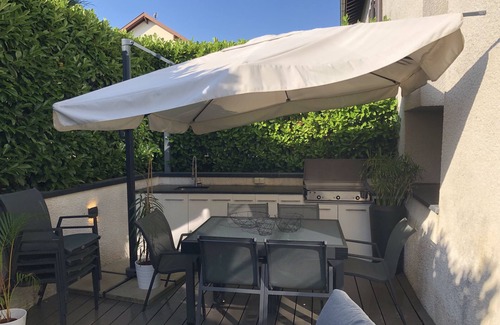 Saint-Genis-Pouilly Haus | La Grange Emnitan - Fantastische Villa für 12, Wellness, Fitness, Heimkino