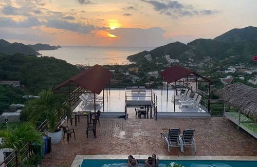 El Rodadero Wohnung | La Mejor Vista Al Mar! Muy Romantico, Ideal Para Parejas