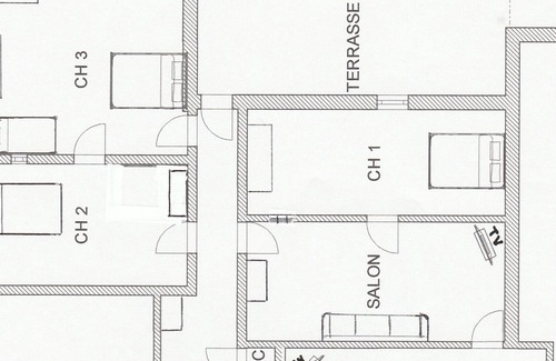 Miery Haus | La Vieille Cabane, altes Haus