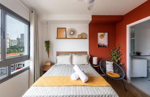 Tatuape Wohnung | LA5 Studio Charmoso com Acesso Fácil ao Metrô