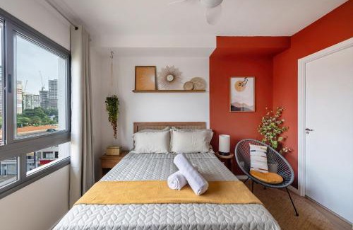 Tatuape Wohnung | LA5 Studio Charmoso com Acesso Fácil ao Metrô