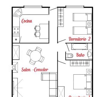 Fuente de Piedra Wohnung | Lagunilla Rural
