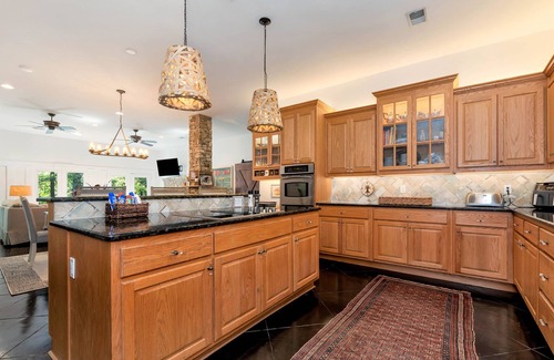 Buford Haus | Lake Lanier Waterfront Home with view of Lanier Islands Bridge