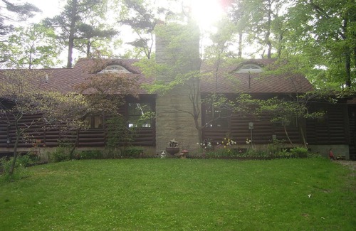 Muskegon Hütte | Lake Michigan 1945 Blockhaus Cottage Home