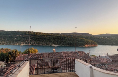 Bauduen Wohnung | Lake view with private terrace