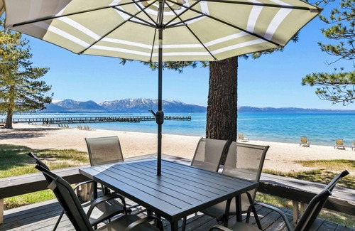 South Lake Tahoe Haus | Lakeland Village 610 Lakefront Beauty - Auf dem Wasser, 3 BR + Loft Sleeping