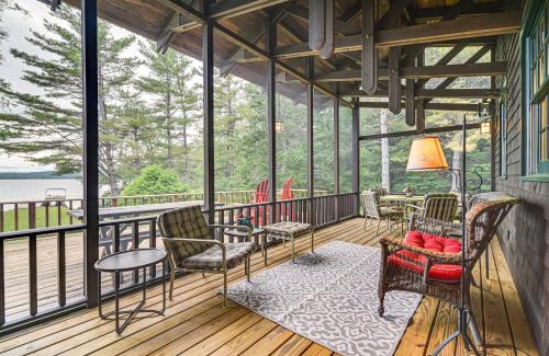 Stoneham Haus | Lakefront Escape with Deck and Kayaks in Lovell!
