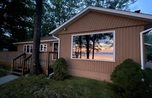 Lewiston Haus | Beautiful lakefront home on large quiet lot on an all sports lake.