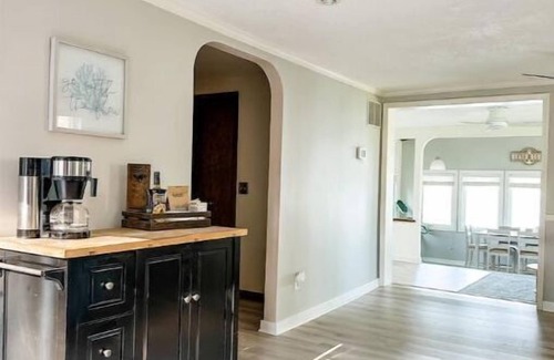 Portage Haus | Lakefront Home - Pontoon & Private Beach - Minutes to Breweries, Shopping & More