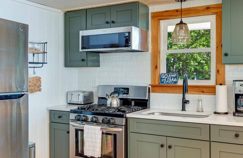 Shapleigh Haus | Lakefront Home with Sandy Beach! Kayaks, SUP, Pedal boat, and more!