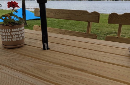 Conneaut Lake Kabine | Lakefront house with land dock