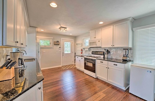 Lake Shangrila Haus | Lakefront Oasis w/ Boat Dock, Fire Pit, Grill