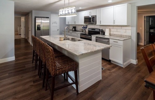 Wolf Creek Haus | Lakefront property with boat dock and boat rental available