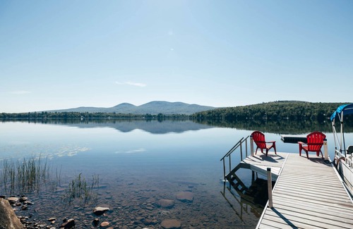 North New Portland Haus | Lakefront, Stunning Home only 30 min to Sugarloaf!