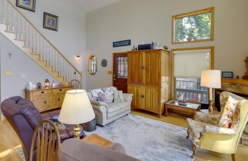 Vandalia Haus | Lakefront Vandalia Home with Boat Dock and Gas Grill!