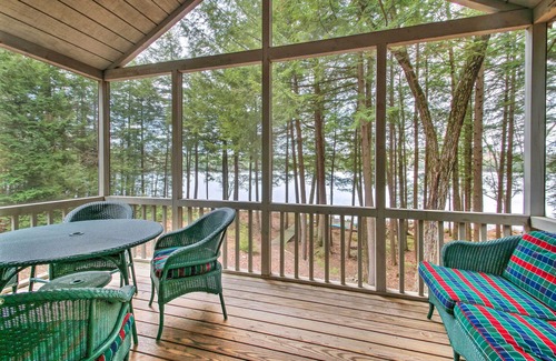 Francestown Haus | Lakeside Francestown Home mit Dock, Kajak und Kanu!