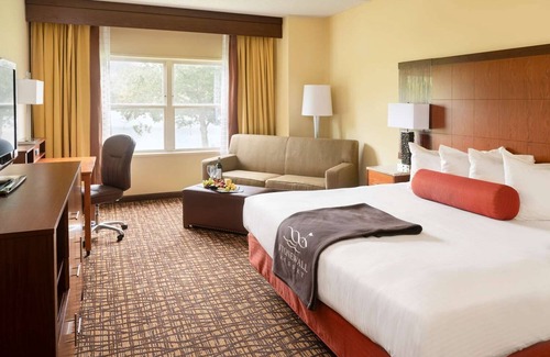 Roanoke Kabine | Lakeview Room | King + Sofa | Pets Allowed