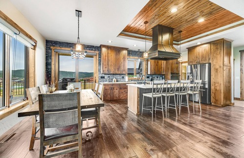 Sturgis Haus | Large Black Hills home near Mount Rushmore with private hot tub & pool table