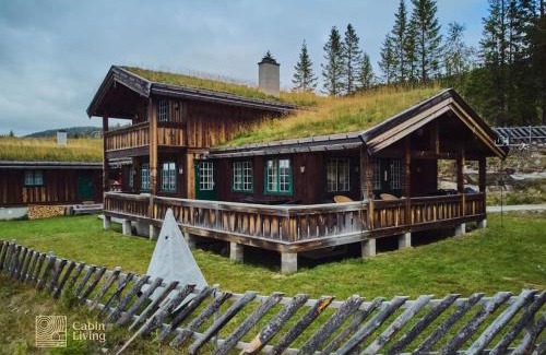 Nes Haus | Large cabin at Nesfjellet with lovely view, inddor Jacuzzi & sauna